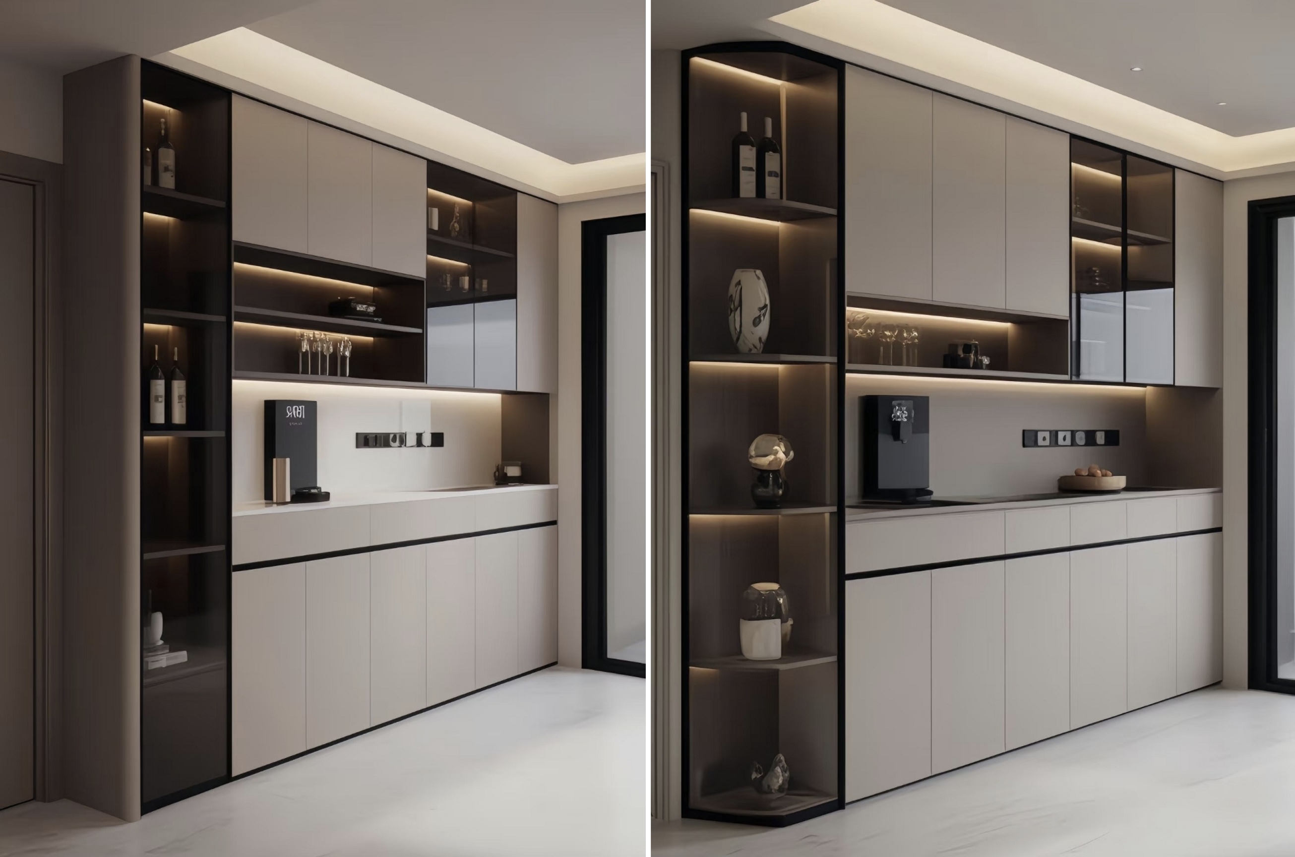 Σχεδιασμός με τραπεζαρία που ισορροπεί την αισθητική με πρακτικότητα